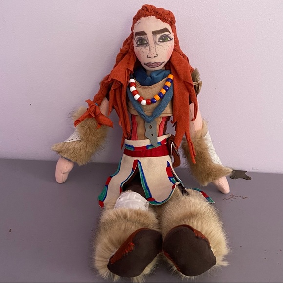 🏹ALOY🏹 19” Horizon ZERO DAWN Handmade CUSTOM Collectible PLUSH - Picture 3 of 16
